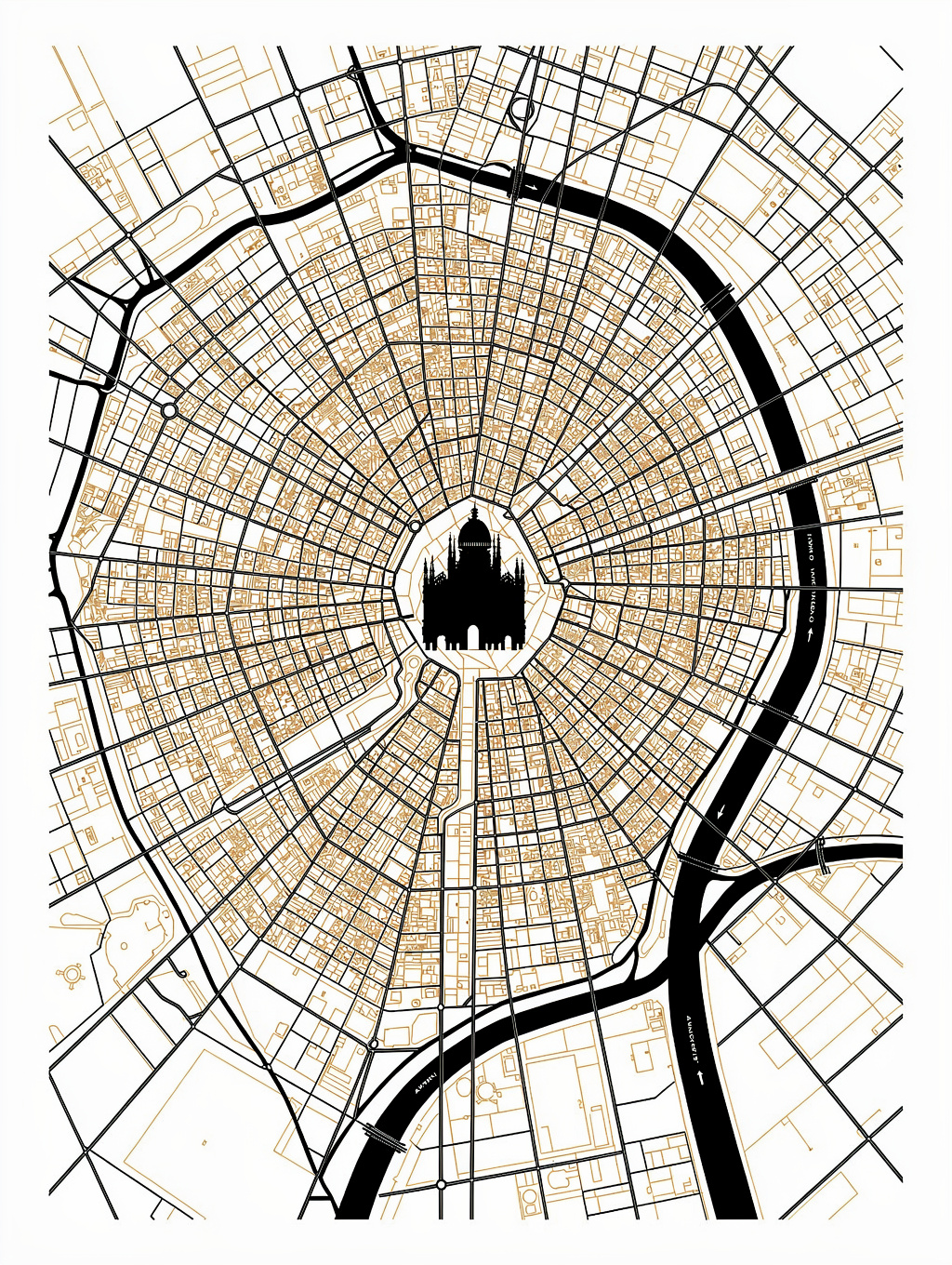 Mappa della posizione dello studio del Dott. Paolo Piovan a Milano